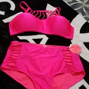 Hot Pink Bikini Set